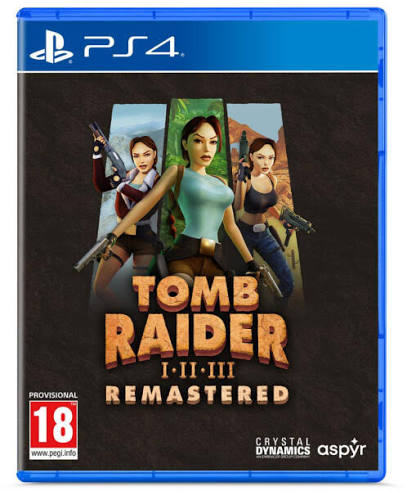 Tomb Raider I-II-III Remastered - PlayStation 4 Játékok