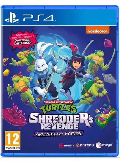 Teenage Mutant Ninja Turtles Shredders Revenge Annyversary Edition - PlayStation 4 Játékok