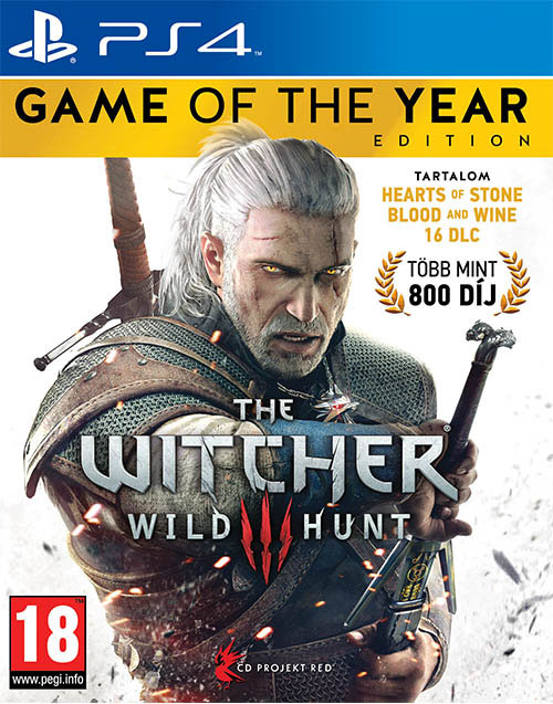 The Witcher 3 Wild Hunt Game of the Year Edition - PlayStation 4 Játékok