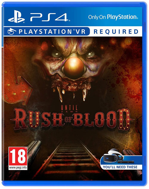 Until Dawn Rush Of Blood PSVR