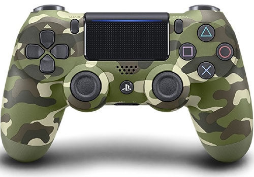 Sony Playstation 4 Dualshock 4 Green Camouflage Wireless Controller - PlayStation 4 Kontrollerek