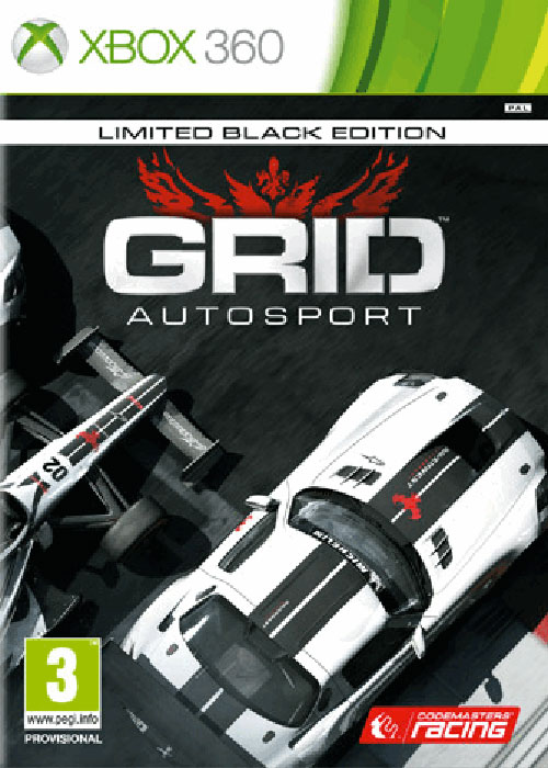 Grid Autosport Limited Black Edition - Xbox 360 Játékok