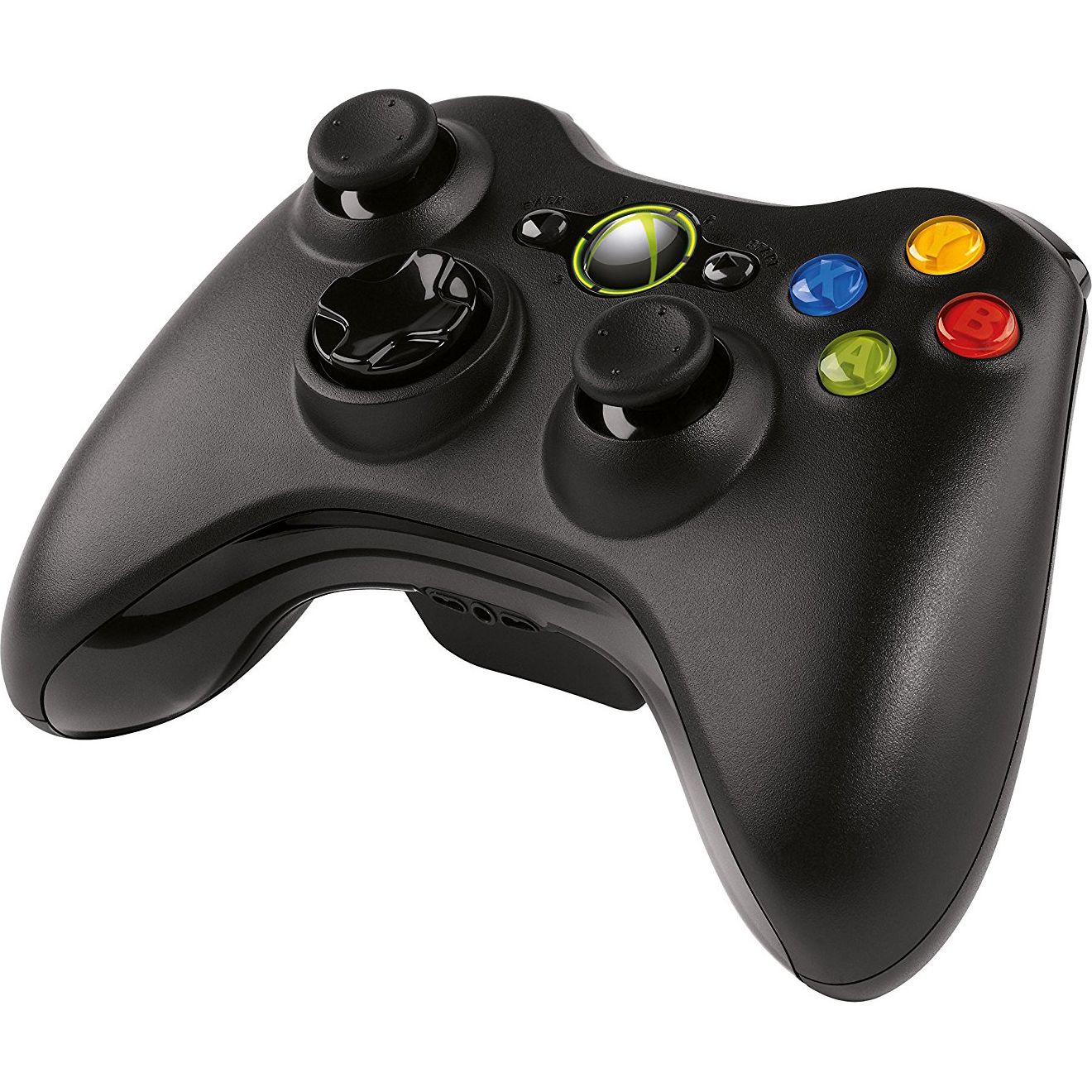 Microsoft Xbox 360 Wireless Controller Fekete - Xbox 360 Kontrollerek