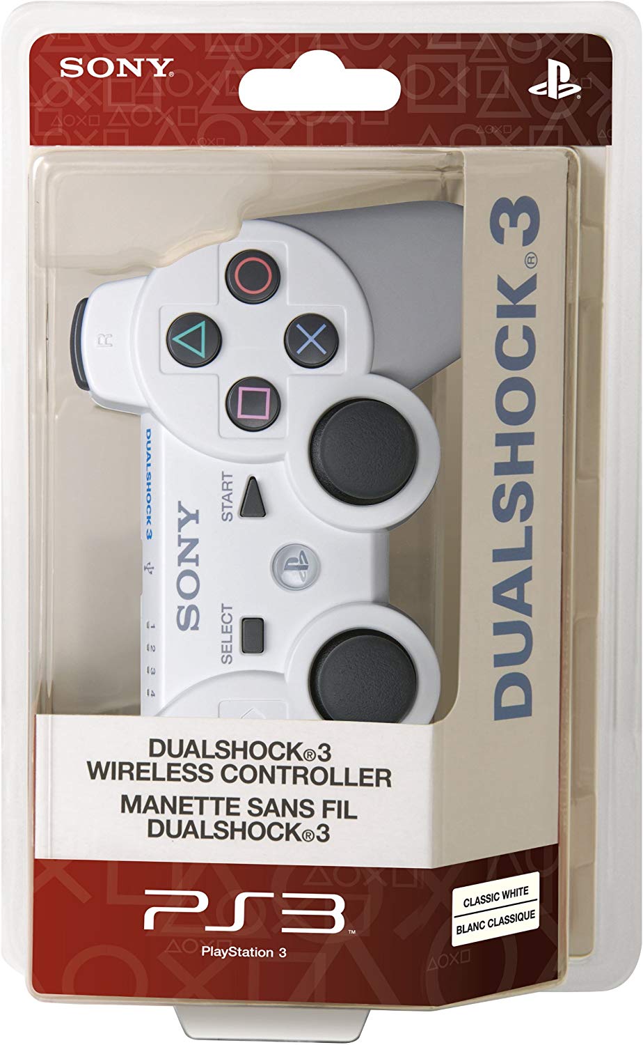 PS3 Dualshock 3 Wireless Controller Fehér