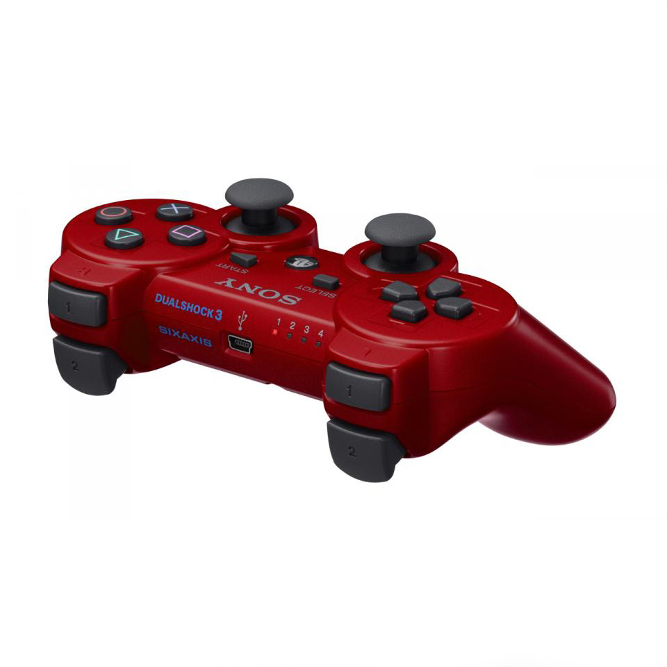 PS3 Dualshock 3 Wireless Controller Piros
