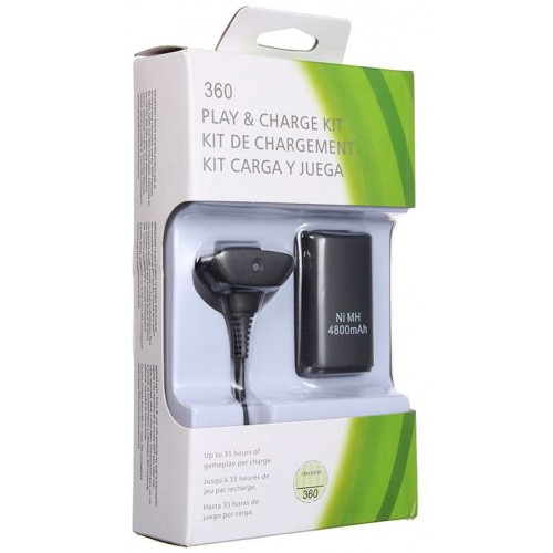Xbox 360 Play and Charge Kit 4800mAh